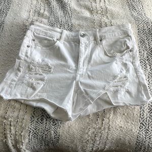 Ae white shorts